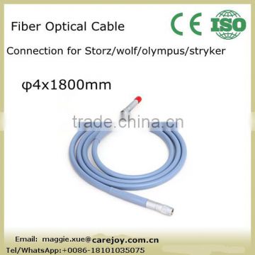 Cheap optical fibre light guide Endoscope New Fiber Optic Cable / Light Cable 4mmX1.8m Compatible Wolf olympus stryker