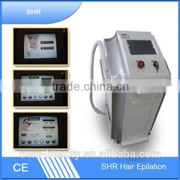 2014 Christmas Sales IPL SHR fast super hair removal machine In Motion Technology - A011