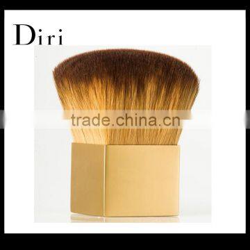 China wholesale square powder kabuki brush gold color brush