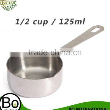 New Arrival 4pcs 1/4-1inch Stainless Steel Measuring Cups Spoon Set For Kitchen Measure Tool