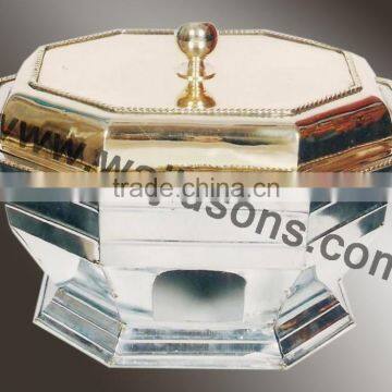 Handmade Chafing Dish for Sale | Brass Made Chafing Dish | Metal Made Chafing Dish | Party Supplies Chafing Dish photo-2