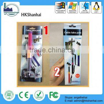 best selling products cheap price selfie monopod tripod mount adapter for gopro / selfie stick for iphone oem accept