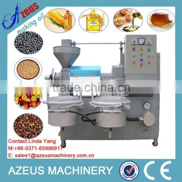 150kg/h input new condition corn germ oil extruder maize oil production machine