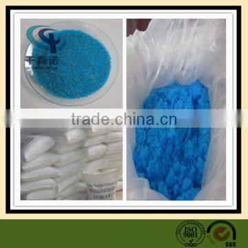 Copper sulphate 98%min for different grades, different usages