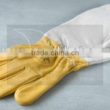 The popular beekeeping gloves /bee protective glove for beekeeper