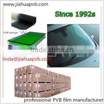 plastic pvb protective film on auto glass