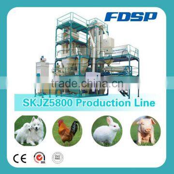 Excellent performance cattle feed making machine turnkey poultry projects