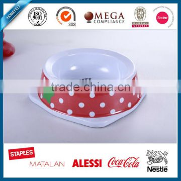 newly style contemporary pet bowl melamine feeder bowl