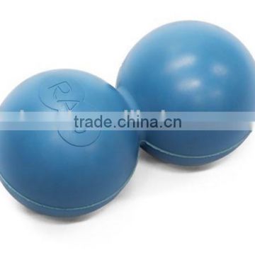 double cross fit ball , massage ball, double ball for massage, peanut ball