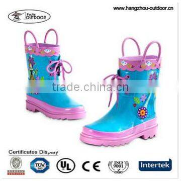 Hotsale Frozen Elsa Rubber Rain Boots