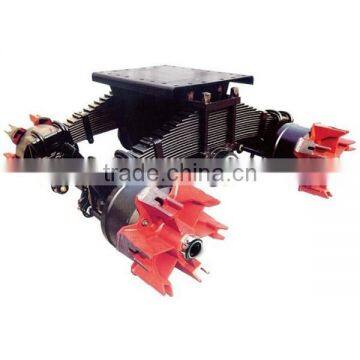 Spoke type 28t Trailer Bogie Suspension Parts