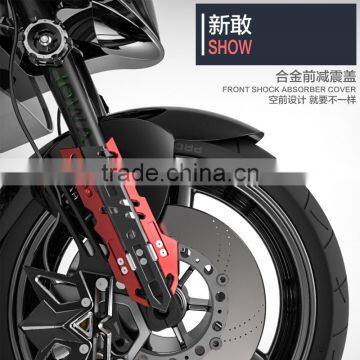 CNC Aluminum front shock absorber cover accessories motorcycle