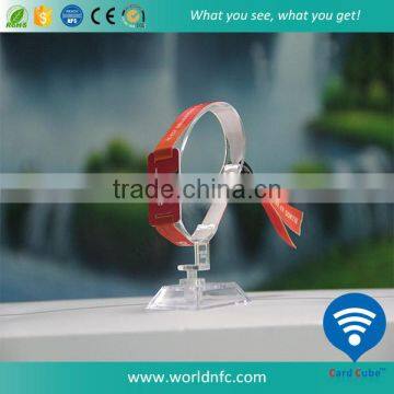 Nylon Material Adjustable MF Desfire EV1 Printable RFID Wristband NFC Bracelet photo-3