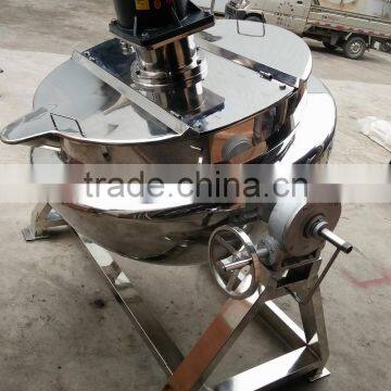 High Quality Cooking Pot Steam Jacketed Kettle,Porridge Cooking Pot Mixing Machine photo-3