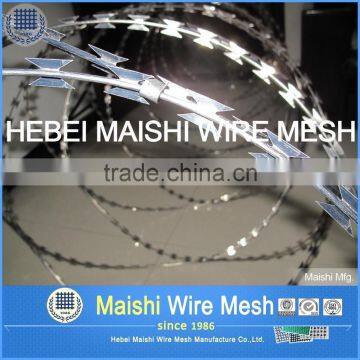 Hot Diped Galvanized Razor Barbed Wire (z)/Prison Barbed Wire