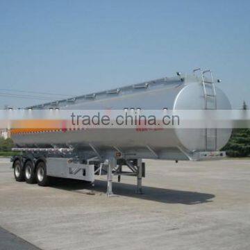 Aluminum fuel tank semi trailer