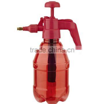 A variety of colors and various shapes of manual household spray