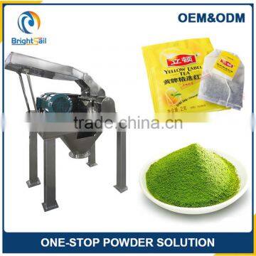 tea leaf powder grinding machine tea leaf cutting machine