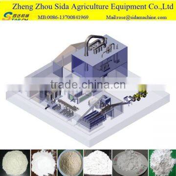 Stainless Steel Automatic Yam Starch Machine Of 25TPD