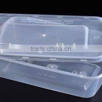 750ml PP Plastic Microwave Fast Food Container photo-4