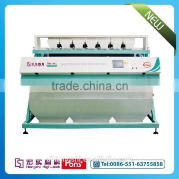 Bangladesh red lentil CCD color sorter machine from China, Hons+ company