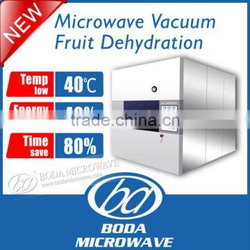 Batch Microwave Vacuum Drying Machine Industrial Low Temperature Microwave Vacuum Fruit/Food Dryer photo-2