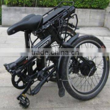 16" Folding Electric Bike/Lithium Battery 24V 8AH Electric Bicycle With 250W Brushless Motor (TK-EB201) photo-3