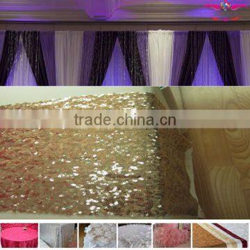 Many colors sequin table runner