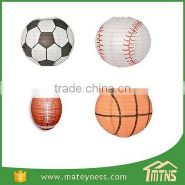 Sports Theme Paper Outdoor Lanterns