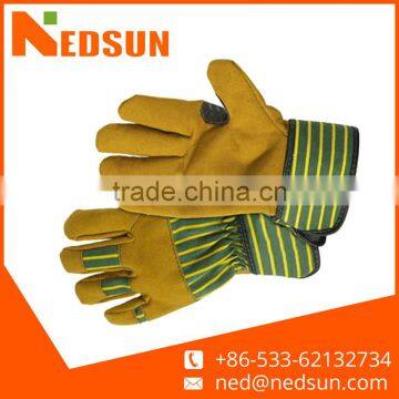 New type durable leather safety glove for working