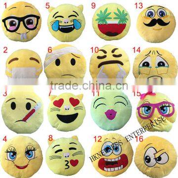 Custom Cartoon Charater Kids Plush Emoji Pillows photo-2