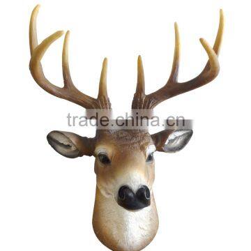 elegant white deer head