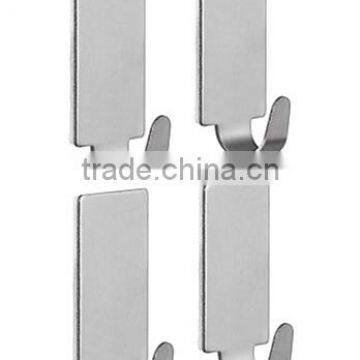 Different Shape Small Cute Stainless Steel Stick Wall Hooks photo-4