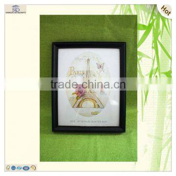 Whosale Wall Hanging Painted Engraved Wooden Photo Frame photo-2