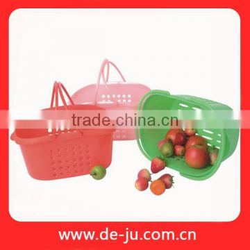 Provide All Size Plastic Colorful Wholesale Freezer Basket