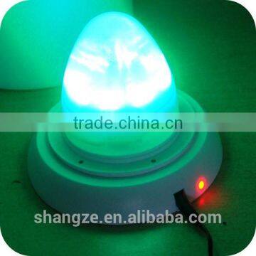 Solar led rechargeable lamp for indoor outdoor use with remote