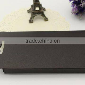 Black Cardboard Packaging Box,Spot PVC Window Paper Packaging for Phone Case photo-3
