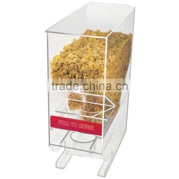 Eco-friendly Wholesale Acrylic Lucite Cereal Container Box photo-3