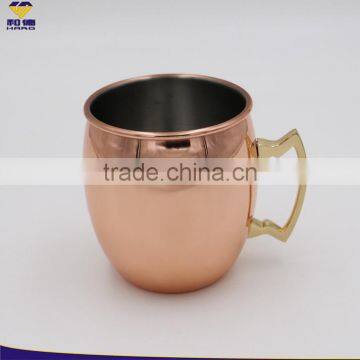 OEM And ODM 350 ml Stainless Steel Moscow Mule Copper Mug