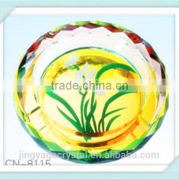 Factory Promotional Glass Ashtray With Custom Logo, Smokeless Standing Ashtray for Outside photo-5