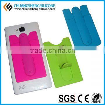 Phone Back Sucking Multifunctional Card Holders photo-3