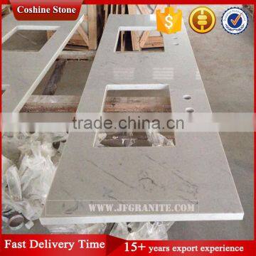 Coshine Rose Quartz Stone Vanity Top Countertop photo-2