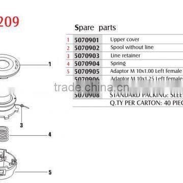 2 LINE NYLON STRIMMER BRUSH CUTTER HEAD FITS ST photo-3