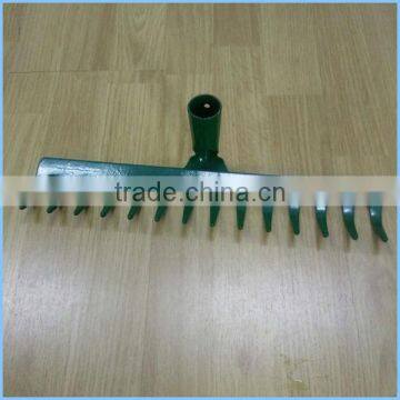 8-14 Teeth Steel Bow Rake Head for Gardening