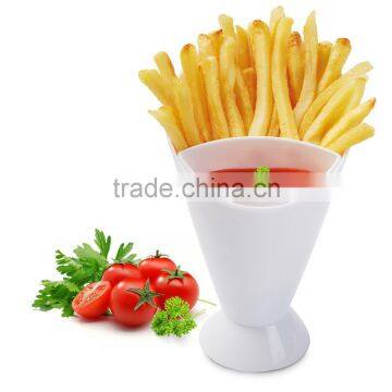 French Fries Salad Finger Food Dipping Cone Cup