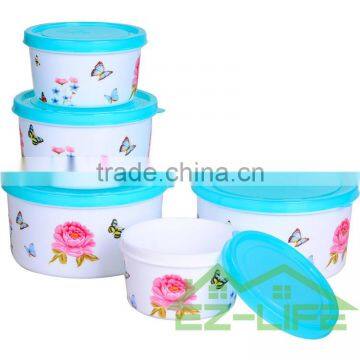 BPA Free Microwave Safe Food Grade Plastic Kitchen Food Storage Containers 3 Pcs/set photo-2