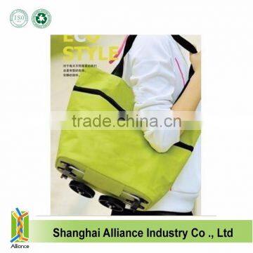 Brand New Large Size Folding Shopping Trolley Bag With 2 Wheels photo-4