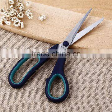 Newest Fashional Colorful Style Students Office Stainless Steel Blade Rubber and Plastic Scissors photo-2