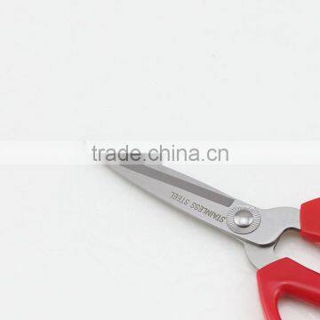 Red Handle Stainless Steel Scissors For Home Use photo-3