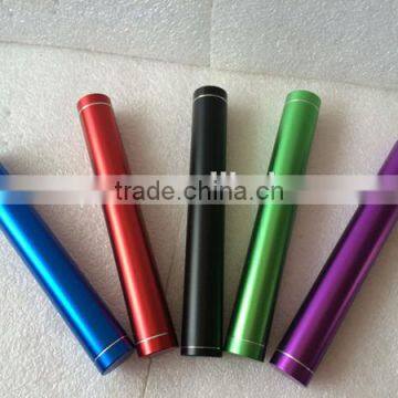 Wholesale 3600mAh Mini Aluminum Round Tube Power Bank Charger photo-6
